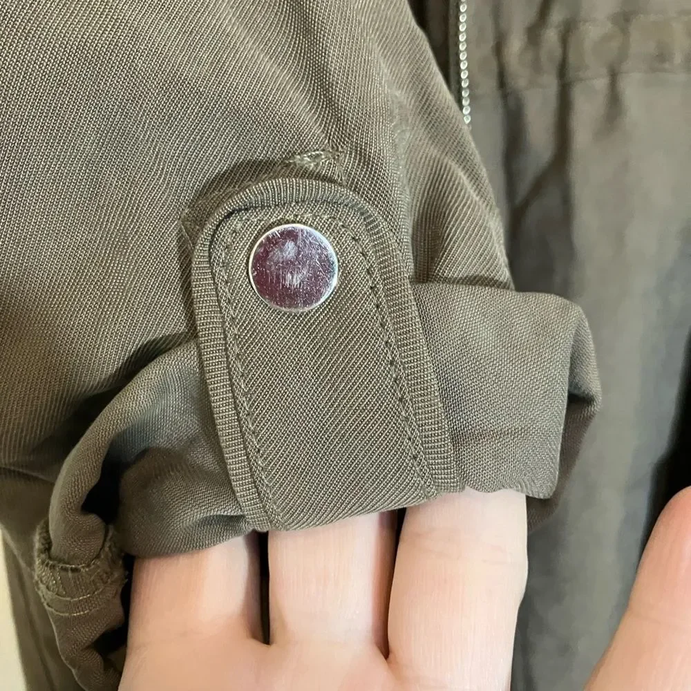Zara Basic jacket, tan, with pockets, excellent condition, size extra small - Picture 2 of 4